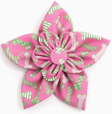 Preppy Bones Flower - Pink