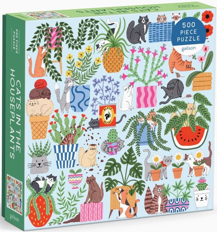 Cats in the Houseplants Puzzle