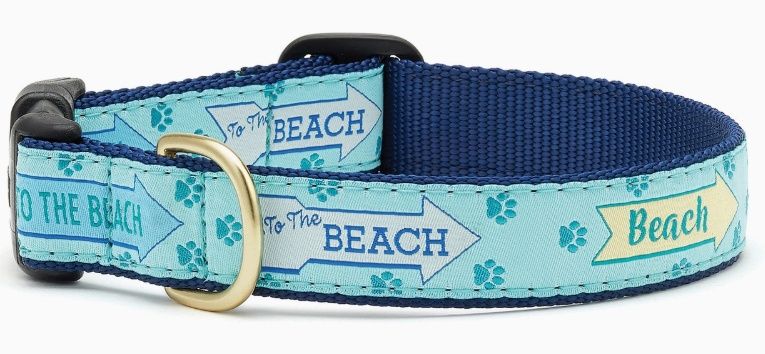To The Beach Dog Collar