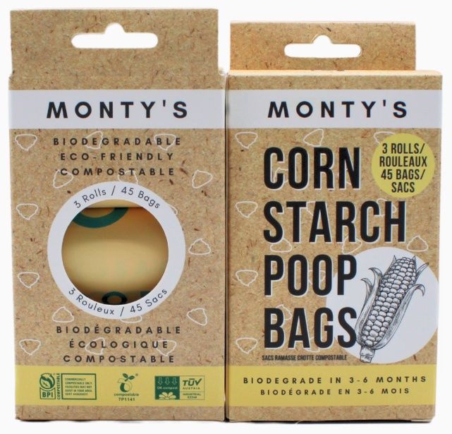 Cornstarch Poop Bag 3 Roll