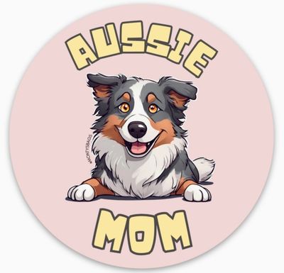 Dog Mom Sticker