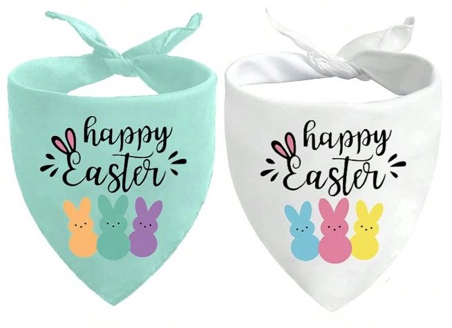 Happy Easter Dog Bandana