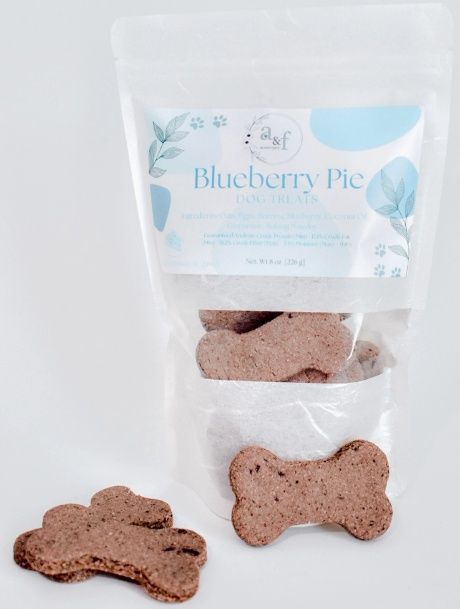 Blueberry Pie Dog Treats
