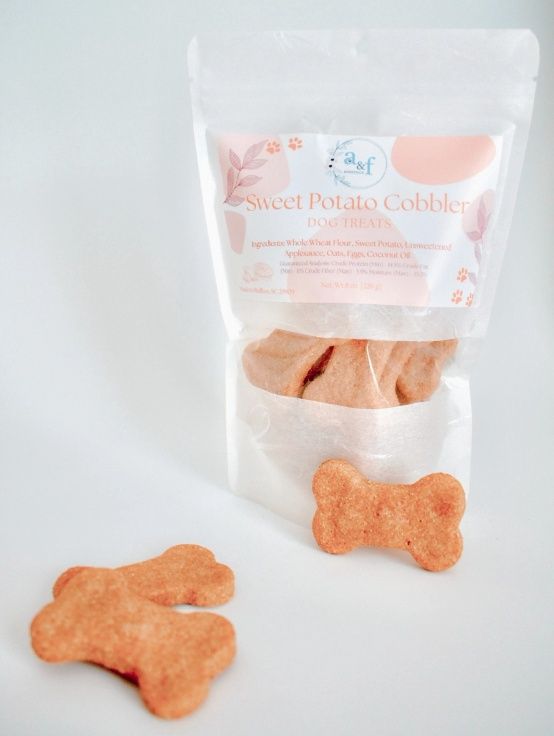 Sweet Potato Cobbler Dog Treats