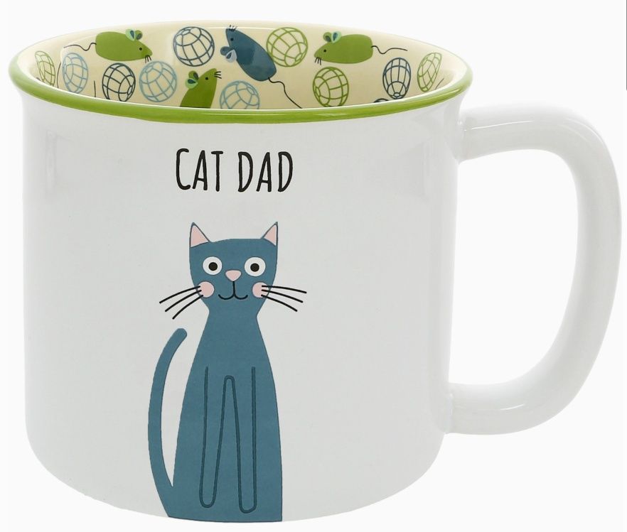 Cat Dad - 18 oz Mug