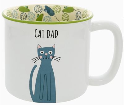 Cat Dad - 18 oz Mug