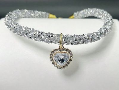 Sparkling Rhinestone Pet necklace