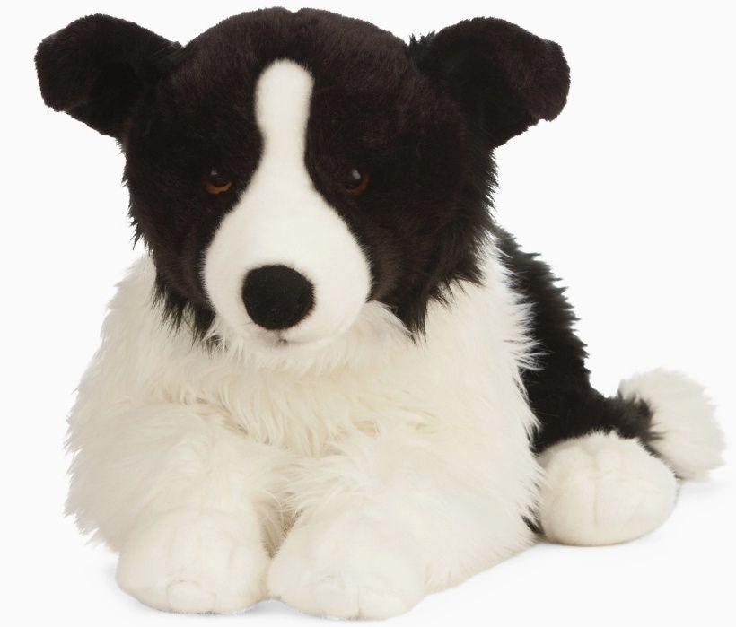 Giant Border Collie Plush Toy