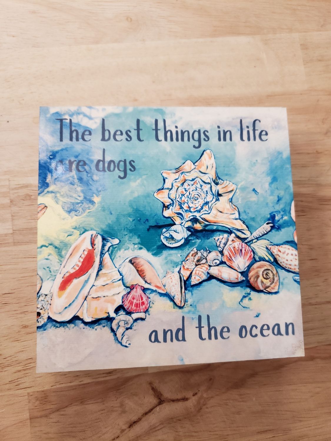 Best Things In Life Are Dogs And The Ocean