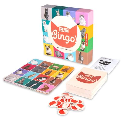 Kikkerland Cat Bingo