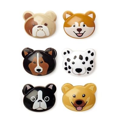 Doggie / Dog Bag Clips - Set of 6