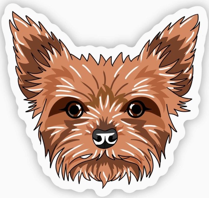 Yorkshire Terrier Sticker