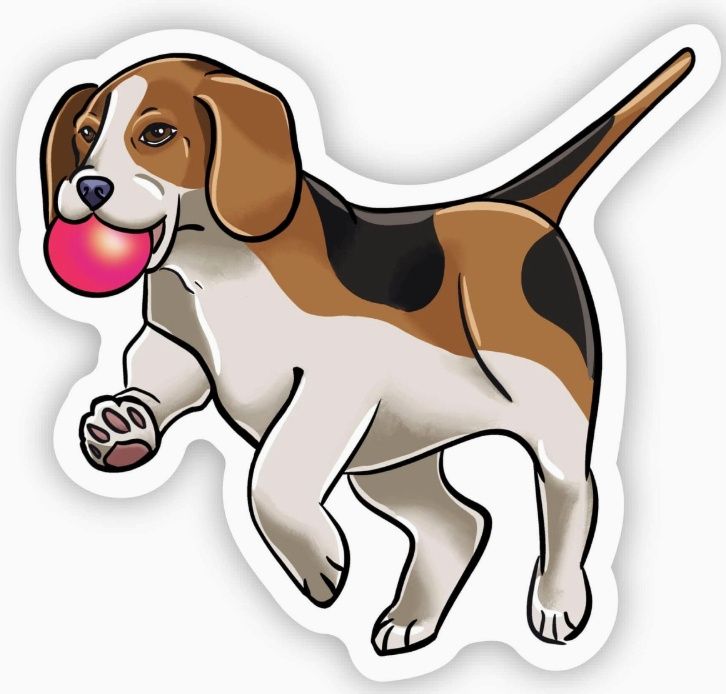Beagle Sticker