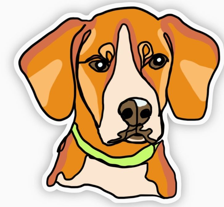 Beagle Dog Sticker