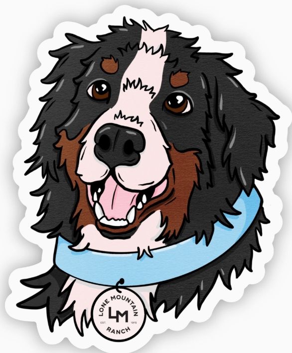 Lm - Bernese Mountain Dog Sticker