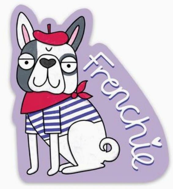 Frenchie Dog Sticker