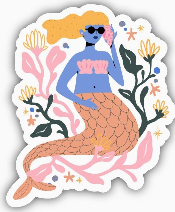 Mermaid Fairytale Sticker