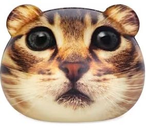 Kikkerland Feline / Cat Fine Stress Ball, Design: Cat