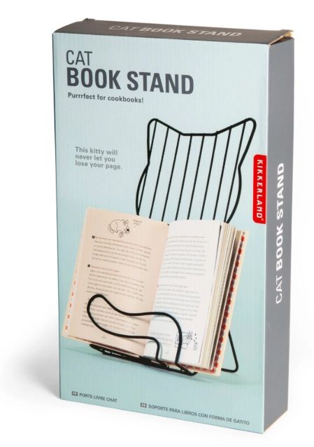 Cat Book Stand