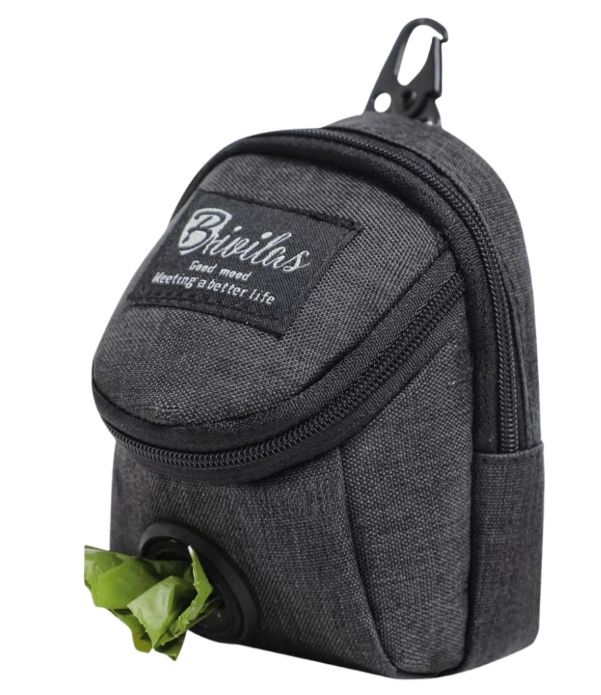 Multi-Function Pet Travel Storage Pouch, Colour: Black