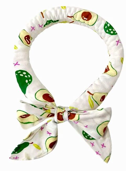 Cooling Collar Bandana, Design: Avocado