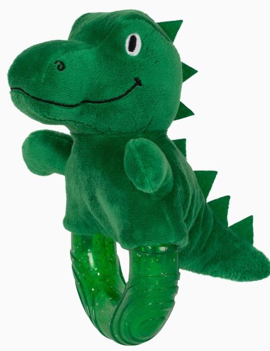 Unleash the Dino Tpr with Plush Dog Toy