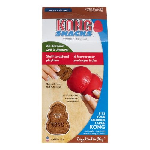 KONG Snacks Liver Recipe Dog Treats