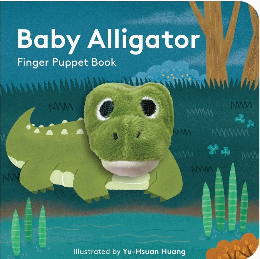 Baby Alligator: Finger Puppet Book