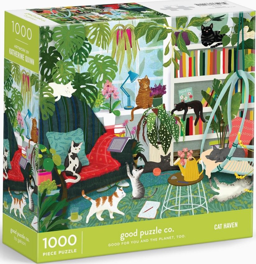 Cat Haven 1000 Piece Puzzle