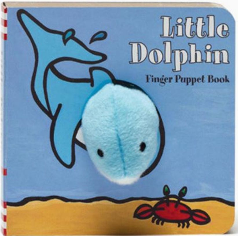 Little Dolphin: Finger Puppet Book