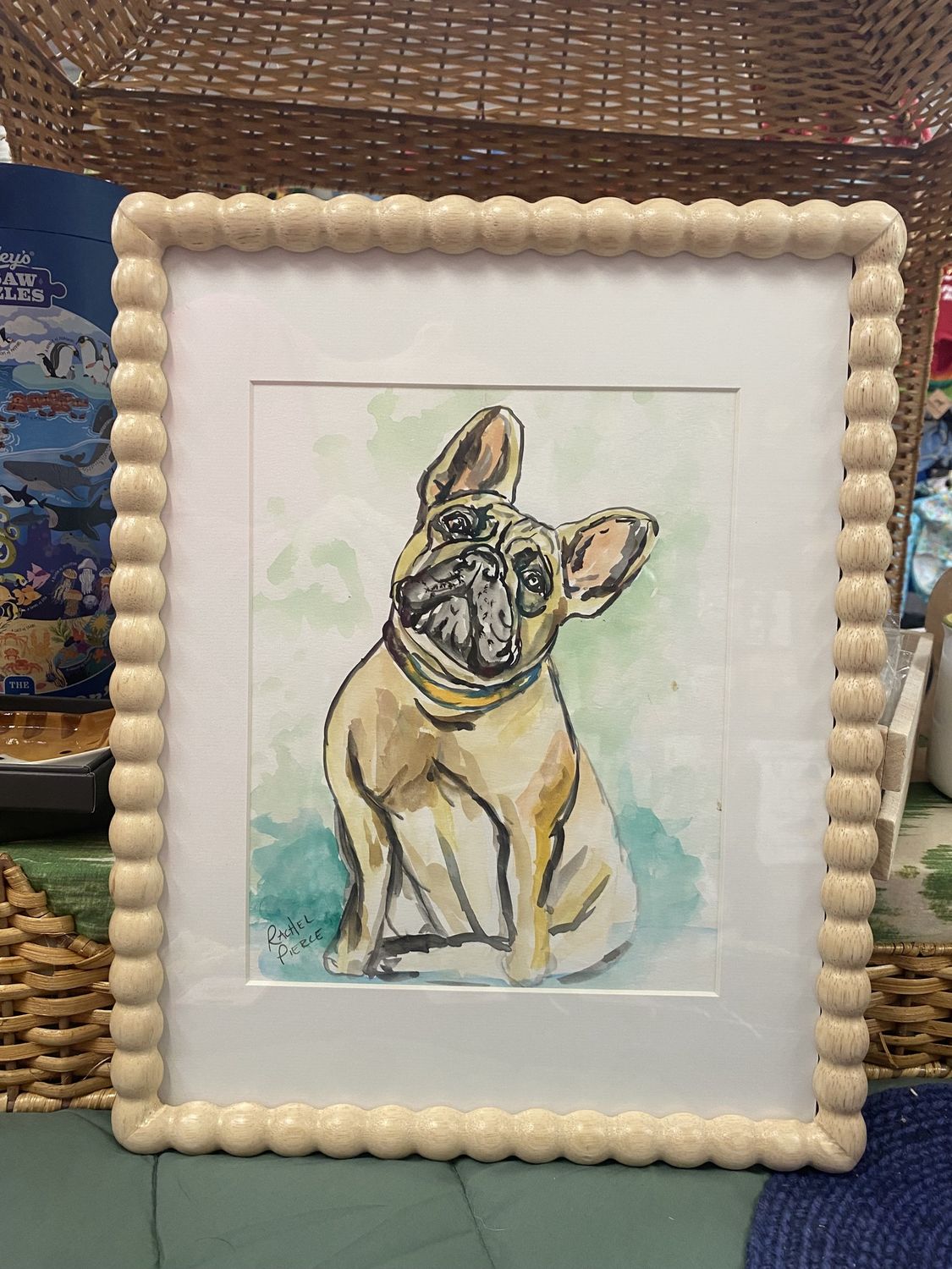 French Bulldog (Frenchie) Original Watercolor