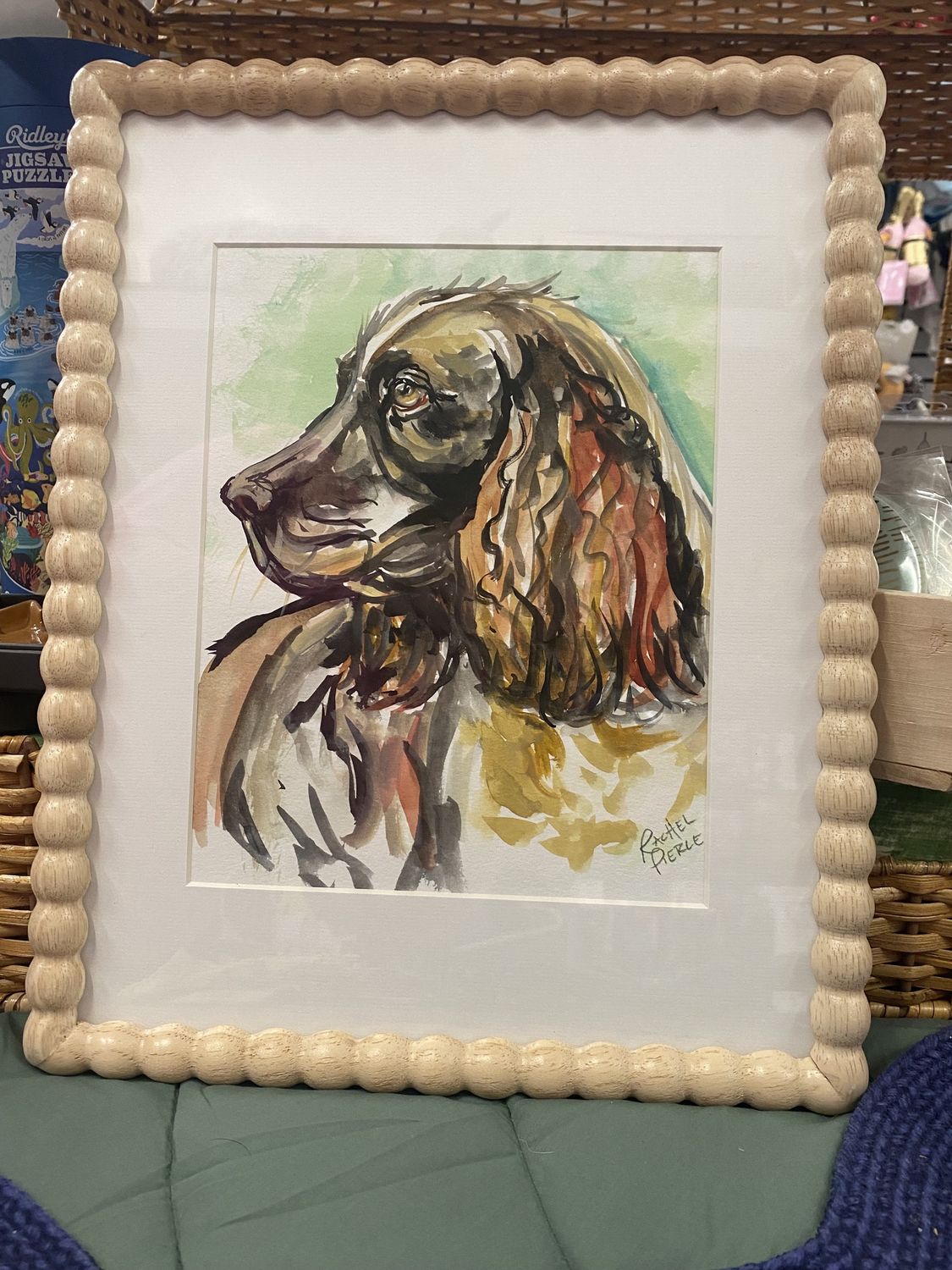 Irish Setter Original Watercolor