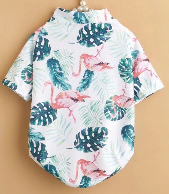 Cute Hawaiian Print T-Shirt