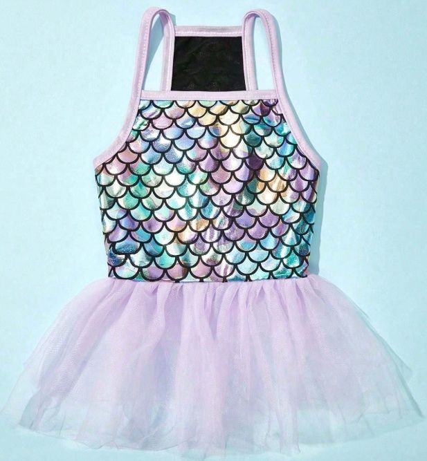 Colorful Mermaid Dress, Size: L