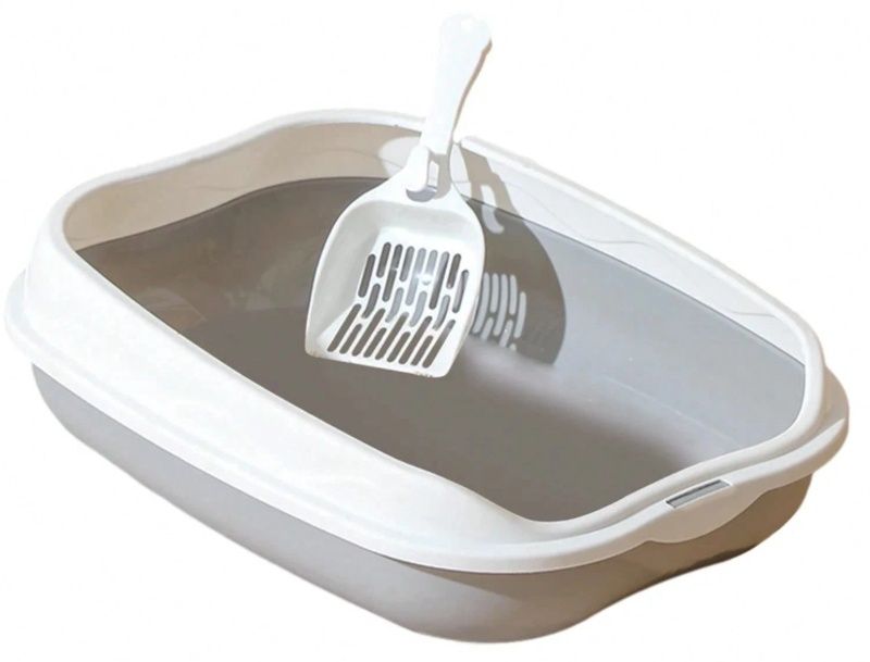 Cat Litter Box With Portable Bedpan