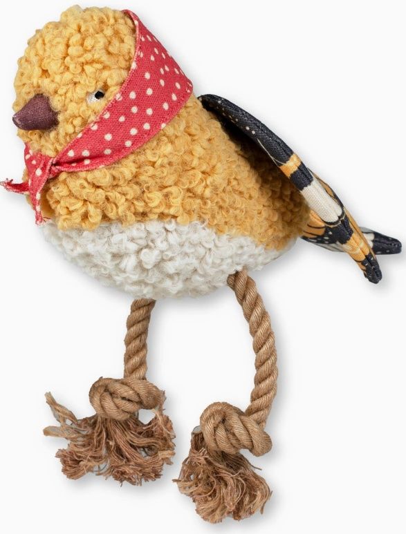 Ms Birdie Mixed Material Dog Toy