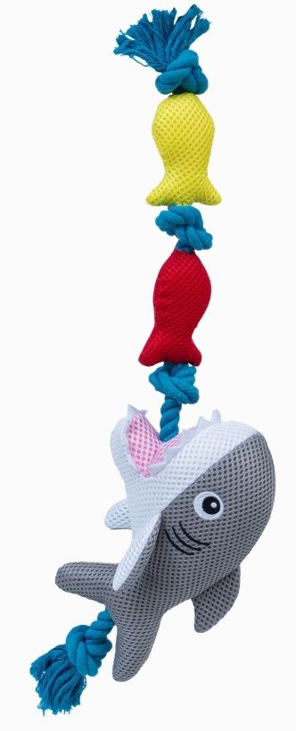 Territory Shark Floating Tug Toy For Dogs