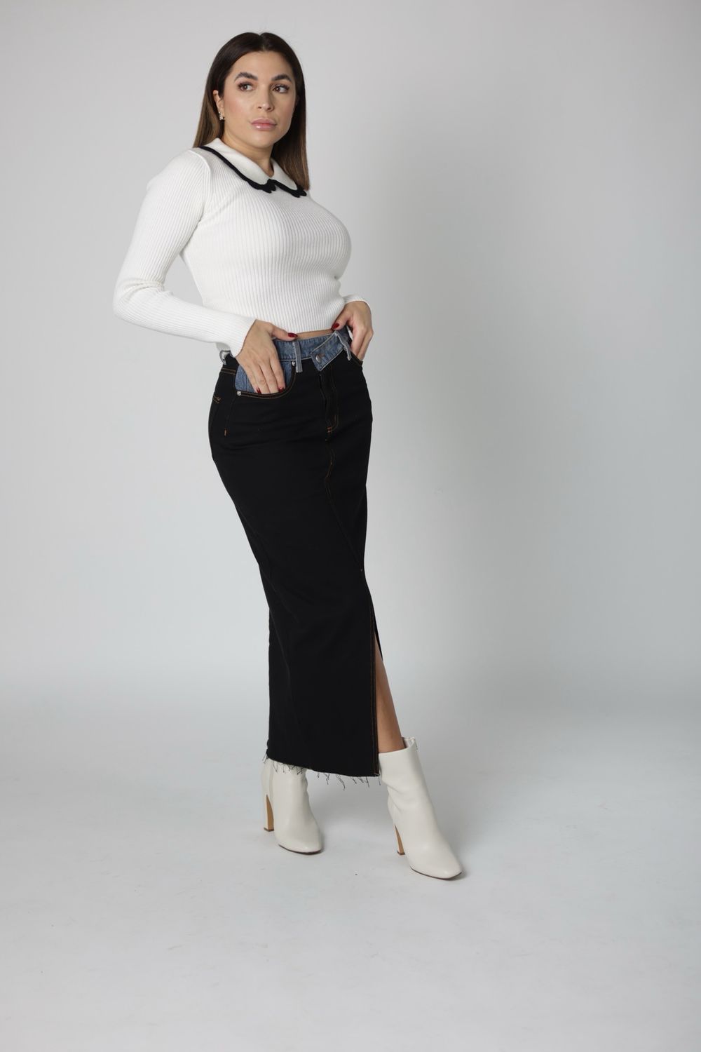 Just Perfect Denim Skirt