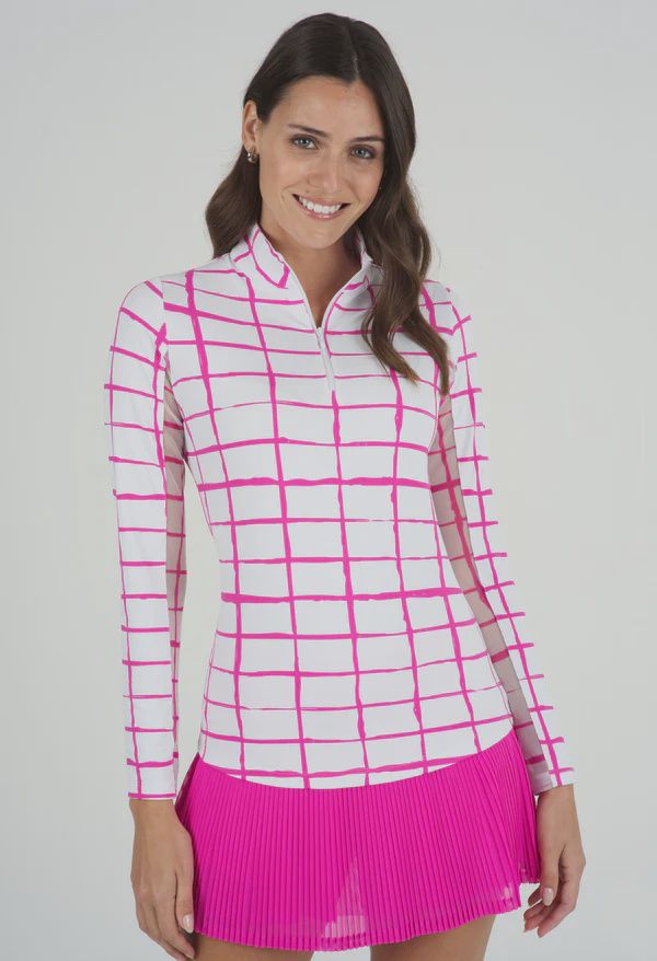 IBKUL L/S Print Zip 10495