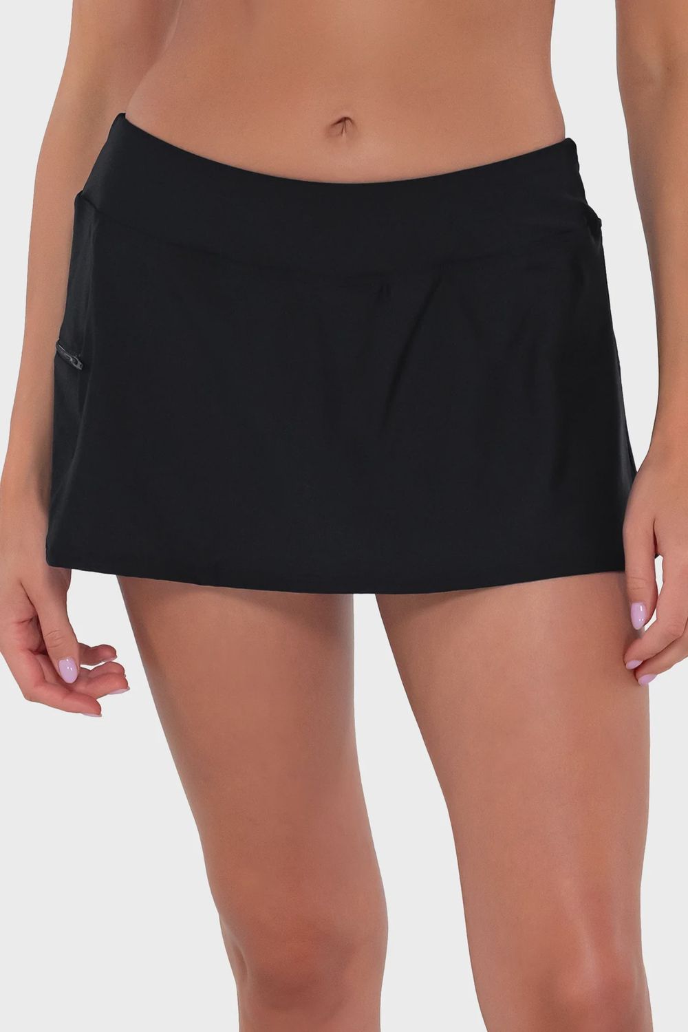 Sunset Swim Btm Solid Skort