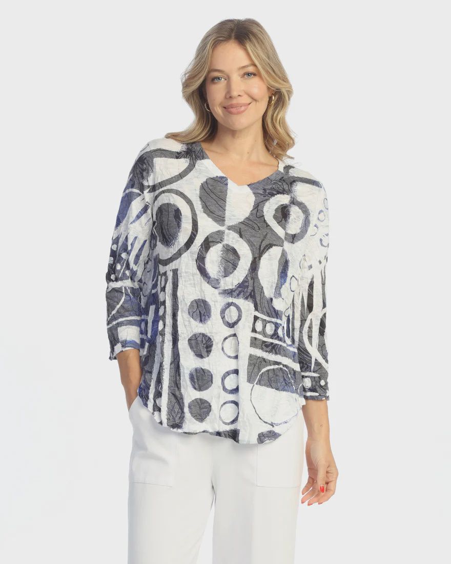 JNJ v-neck Top - RC3