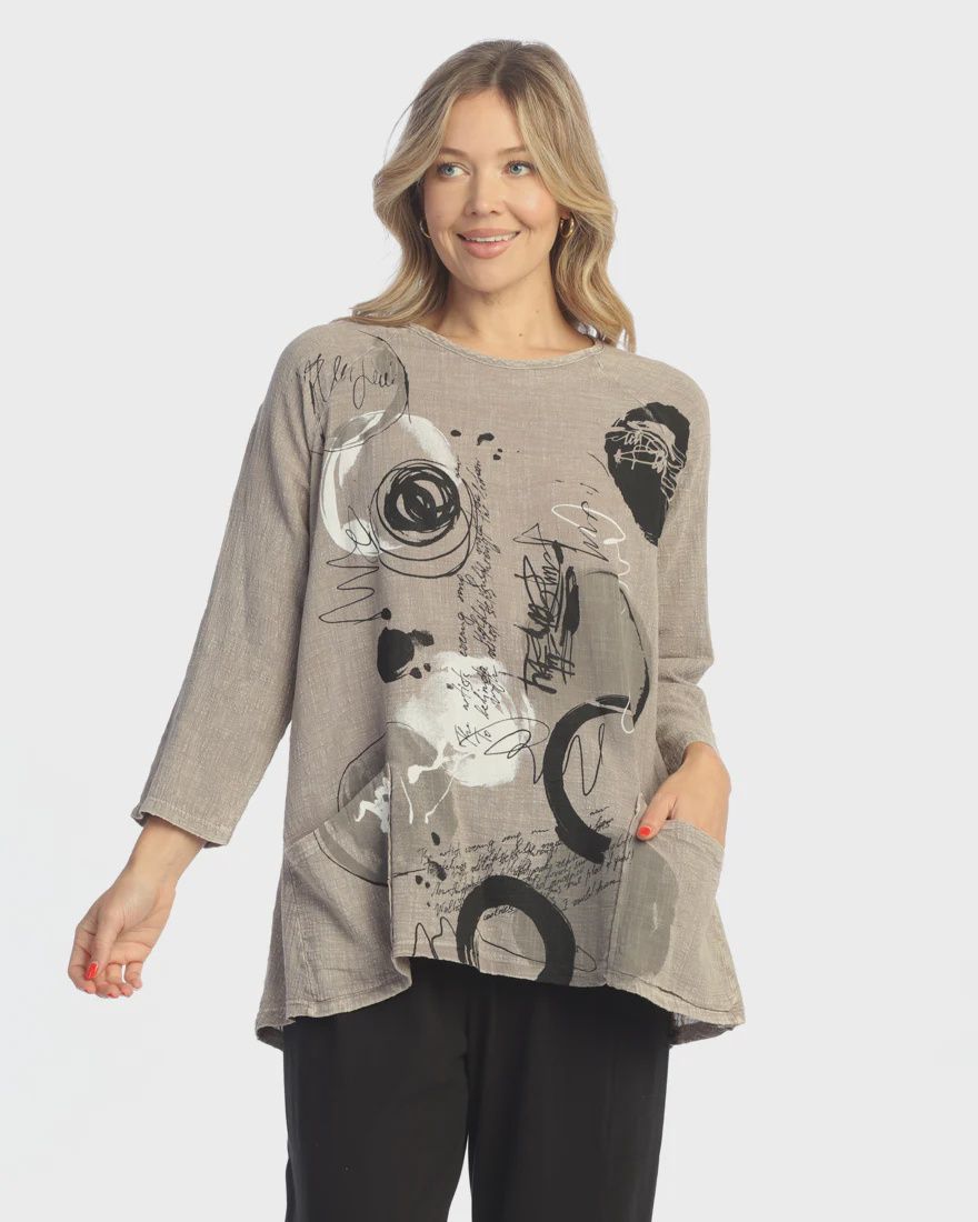 JNJ Tempo Tunic Top M103-2100, Size: S