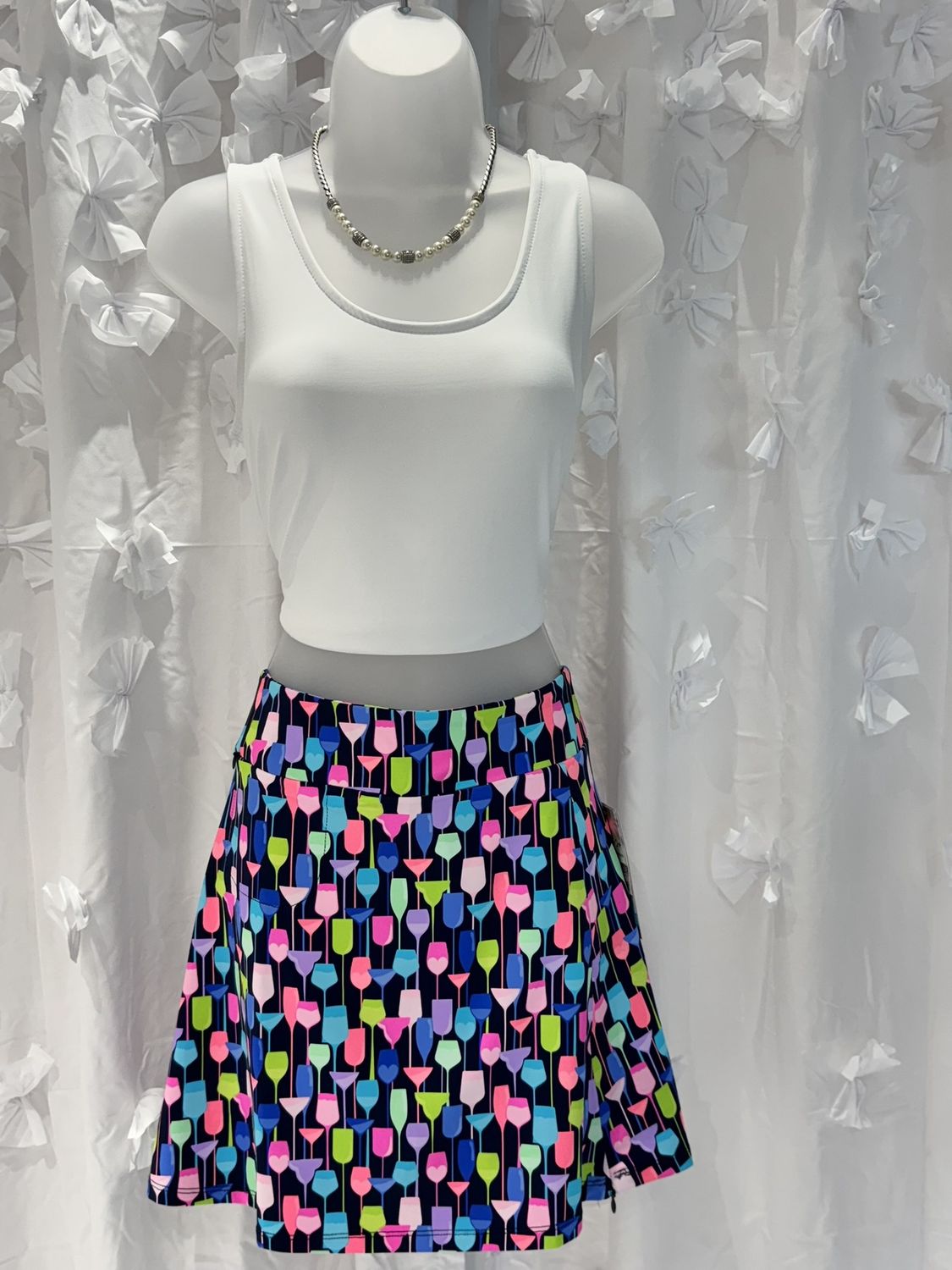 Lulu Zip Skort SPX3148P - WINN