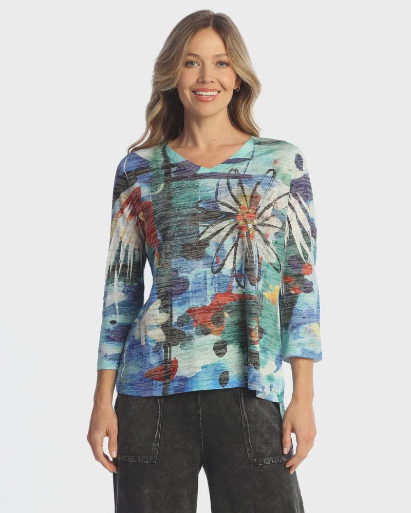 JNJ Top AJ3-2135 Petalina, Size: S