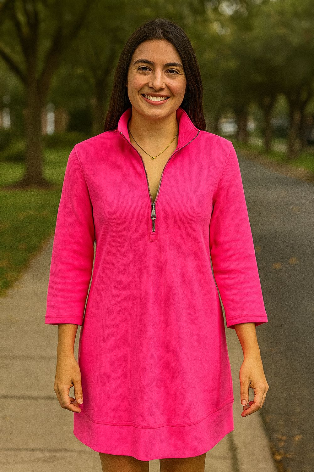 Lulu Pocketed Cover Dress TXT4584 - BHP