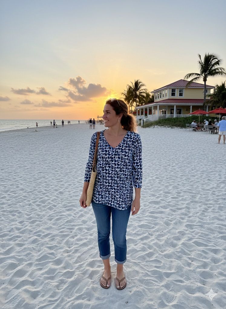 Lulu V-Neck Top SPX0471P - MZBL