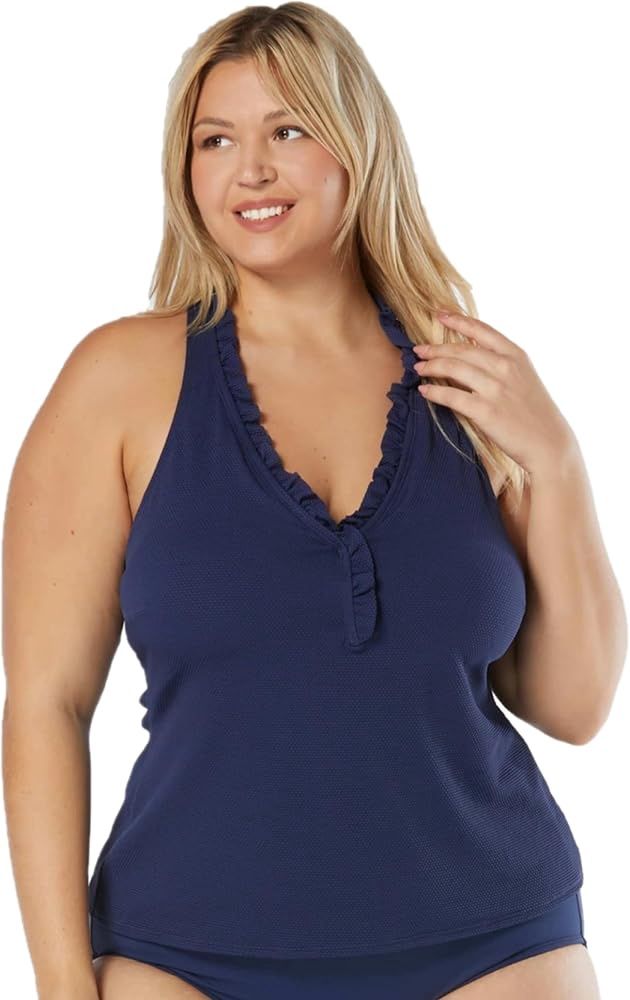 BH Nina Ruffle Tankini H51743 - Admiral