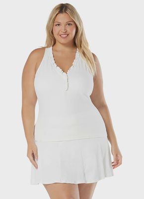 BH Nina Ruffle Tankini H51743 - White