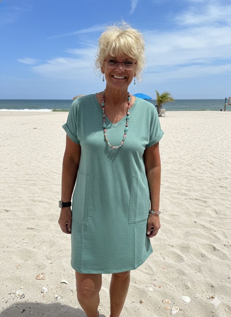 Blue Water Savannah Green 11624