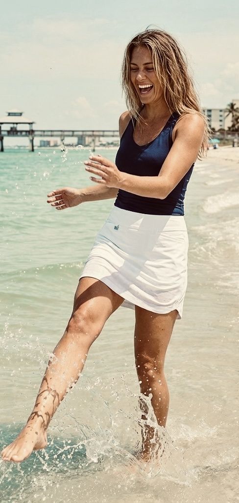 Lulu Bangladine Skort BLD2139 - White